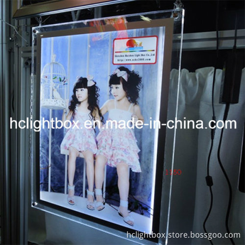 Double Sided LED Acrylic Frame Light Box